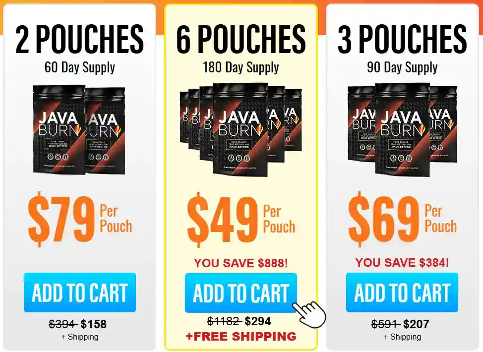java burn price